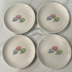 Rae Dunn 6” Dessert Plates - set of 4